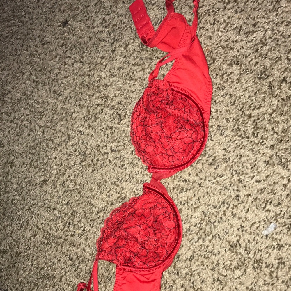 red bra